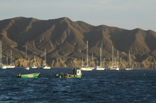 Anchorage at Bahia de Tortugas