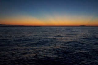Sunrise at Anacapa Island